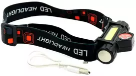 LED prožektorius ant galvos