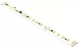 14,4W/m LED juosta LUXSONN, 24V, 60 LED/m, RGB, IP67, skaitmeninė, 5m ritė