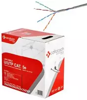 Conotech Susuktos poros LAN kabelis, cat.5e, U/UTP, 305m, pilkas, vidinis