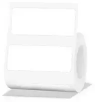 Etiketės B serijos Niimbot 45x20 mm 320 vnt. Baltos, 2 vnt. pakuotėje
