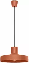 Sollux Lighting BILO Crimson pakabinamas šviestuvas, raudonos ochros spalvos, plieno, E27, 15 W, modernus apvalus