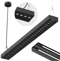 Pakabinamas šviestuvas Spacetronik GLOW D22 Pro LED pakabinamas lubinis šviestuvas, juodas