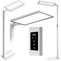 Spacetronik Pastatoma LED lempa GLOW D24 Pro Auto Baltas