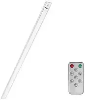 Belaidė LED lempa su judesio jutikliu, 80 cm, sidabrinė