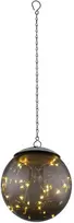 Globo Toys LED lauko šviestuvas su saulės baterija IP44 Globo 3000K 3V juodas