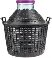 Indas vynui Biowin 10L/D138mm stiklinis/ plastikiniame krepšyje