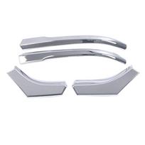 For Toyota Sienna 4th  2022 2023 Chrome Rearview Mirror Cover Trim Strip Rear View Molding Frame Garnish Sticker Chrome Color