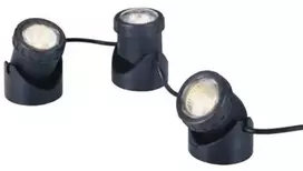 Povandeninis LED šviestuvas tvenkiniui Heissner 3x1.5W/12V/50lm/3vnt.