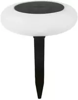 Lauko šviestuvas su saulės baterija IP44 1 LED/H20.5cm juodas