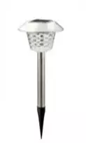Lauko šviestuvas su saulės baterija Sti IP44 Solar Light 1LED 1xAA H36.5cm chromo spalvos