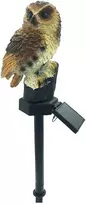 Lauko šviestuvas-pelėda su saulės baterija IP44 Solar Light 9x8x43cm