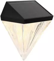 Globo Toys LED lauko šviestuvas su saulės baterija IP44 Globo 3000K 3V juodas