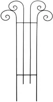 Gl Plastic Grotelės vijokliniams augalams W63cm H1.19m juodos/metalinės
