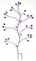 Gl Plastic Dekoratyvinė atrama augalams W86cm H1.60m metalinė/juoda