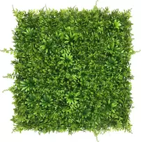 Dirbtinės žolės skydas 40x60cm pasiflora/žalias