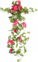 Tammer Nukaręs dirbtinis augalas 4Living 80cm pelargonija/raudona