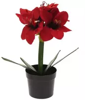 Dirbtinis augalas vazone su LED H27cm