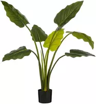 Dirbtinis filodendras vazone H100cm žalia