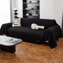 New Arrival Lazy Sofa Towel Slipcover Black Waffle Waterproof Sofa Blanket Four Seasons Universal Sofa Cushion Cloth 30*50