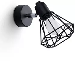 Sollux Lighting Sieninis šviestuvas ARTEMIS 1 juodas
