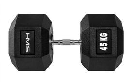 Dumbbell 45 kg HMS HEX-PRO 45