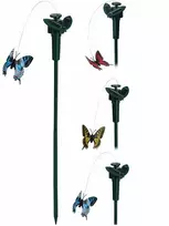 ProGarden Lauko šviestuvas Drugelis su saulės baterija IP44 1xAAA H38cm