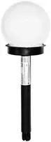 Lauko šviestuvas su saulės baterija IP44 Eko-Light 34cm 6000K juoda