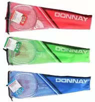 Badmintono komplektas Donnay 2 raketės/skraid.