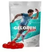 Sveikata ir asmeninė priežiūra - GELOREN Active Oranžinis Gummies (CONTIPRO, Joint Support, Collagen, Vitamin C)