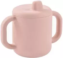 BEABA SILIKONINIS 2-IN-1 MOKOMASIS PUODELIS, COTTON CANDY