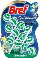 Valiklis-gaiviklis klozetui Premium Bref 3x50g Spa Moments