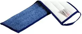 Mikropluošto šluostė grindų šepečiui Dan Mop Velcro 60cm mėlyna