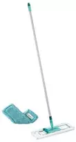 Grindų šepetys su pap.šluoste Profi XL Micro Duo Leifheit XL dydis/42cm turkio sp./baltas
