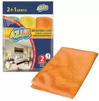 Mikropluošto šluostės Azur 3vnt./30x30cm