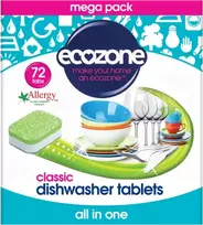 ECOZONE indaplovės tabletės Classic 72 vnt.