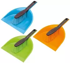 Šepetys su semtuvėliu Clip Azur Azur 32x21.6x7.5cm juodas/mėlynas
