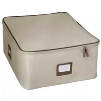 Medžiaginis rūbų krepšys Ego Multipurpose Ordinett 40x50x20cm šviesiai rudas