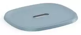 Dangtis krepšiui Filo S KIS 1x28x23cm plastikinis/pilkas