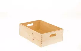 Medinė dėžė S-02 600x400x230mm pušis
