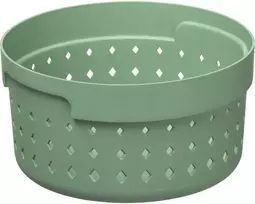 Plastikinė dėžė Seoul Round NHG S Rosemary Žalias
