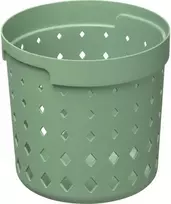 Plastikinė dėžė Seoul Round NHG M Rosemary Žalias