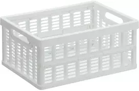 Sulankstoma plastikinė dėžė S Plast Team 10.93x23.9x17.6cm balta