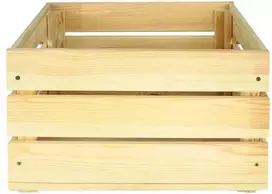Medinė dėžė SD-3-40X30 390x292.5x239mm pilka