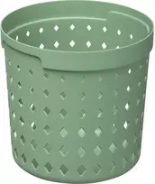 Plastikinė dėžė Seoul Round NHG L Rosemary Žalias