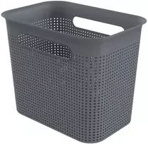 Krepšys Brisen M Rotho 26.2x18x21.1cm/7L antracito spalvos