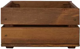Medinė dėžė 292.5x195x164mm ruda