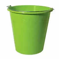 Plastikinis kibiras metaline rankena Georplast 8L