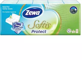 Nosinaitės Softis Protect Zewa 10pak.x9vnt./4sluok. Protect