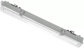 Lubinis šviestuvas Šviestuvas be balasto IP65 Struhm 1x18W T8 G13 66cm pilkas