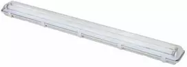 Lubinis šviestuvas Šviestuvas be balasto IP65 SPECTORlight 2x36W/LED T8 pilkas